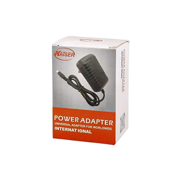 آداپتور برق دو سر 12 ولت 2 آمپر کایزر