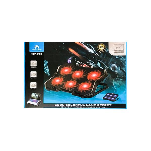 پایه خنک کننده 6 فن لپ تاپ NCP-786