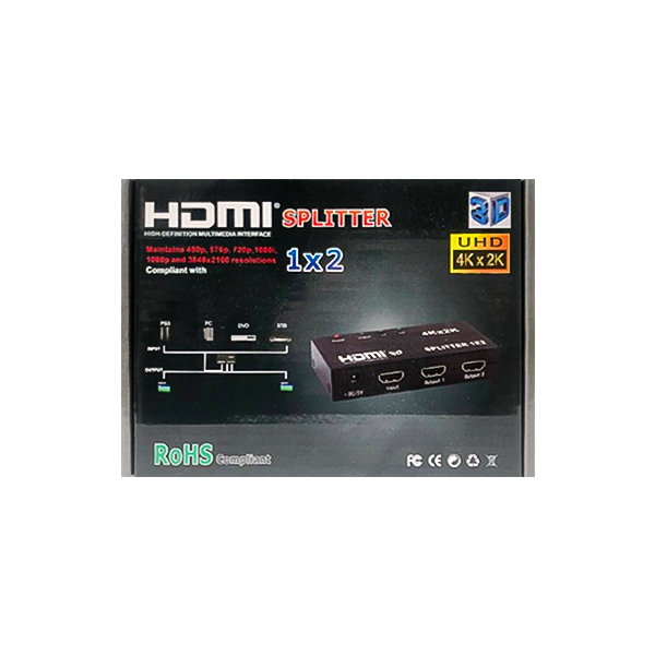 اسپلیتر HDMI 4K2K دو پورت
