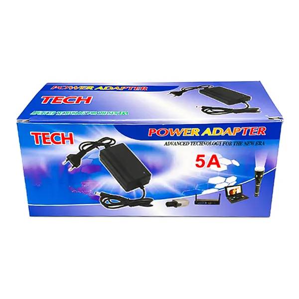 آداپتور بین راهی 12 ولت 5 آمپر مدل AD-1250