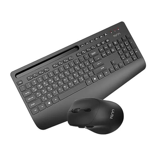 کیبورد و ماوس بی سیم تسکو مدل TKM 7025 W