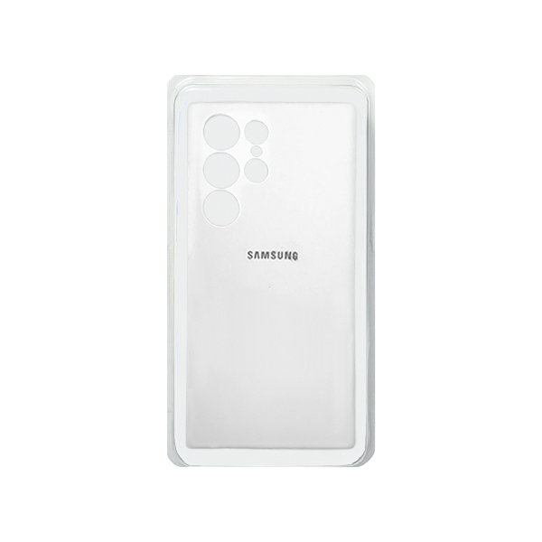 کاور سیلیکونی پاک کنی SAMSUNG S23 Ultra رنگ سفید