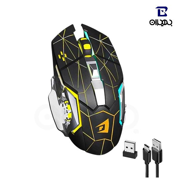 ماوس بی سیم مخصوص بازی جرتک مدل NASUS W200