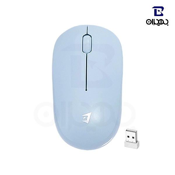 ماوس بی سیم جرتک مدل JR5 رنگ آبی
