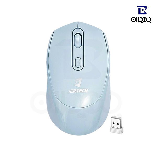 ماوس بی سیم جرتک مدل JR7 رنگ آبی