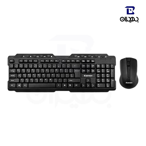 کیبورد و ماوس بی سیم جرتک مدل KM200