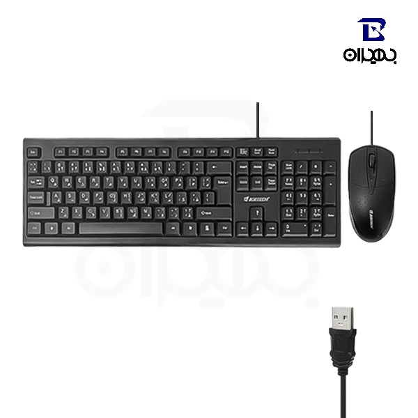 کیبورد و ماوس جرتک مدل KM160