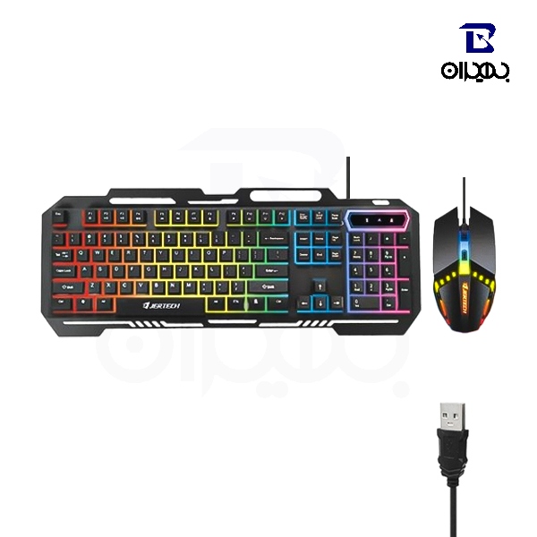 کیبورد و ماوس مخصوص بازی جرتک مدل KM960