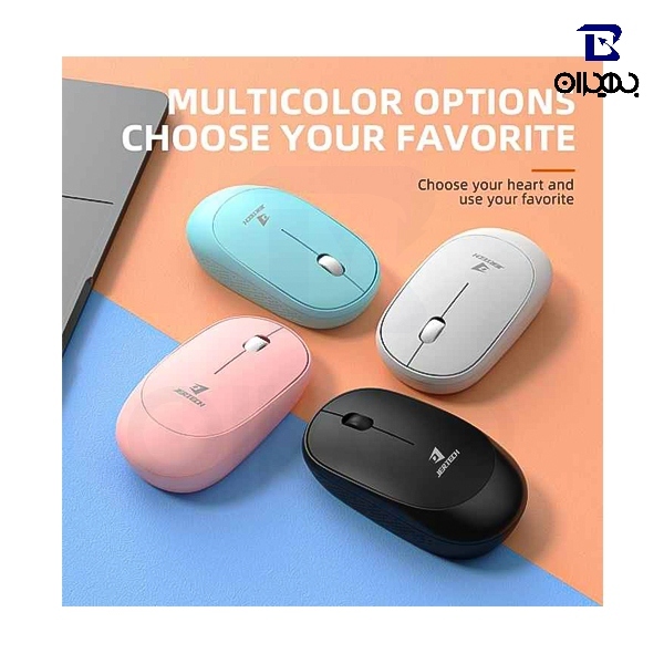 ماوس بی سیم جرتک مدل JR6 رنگ سبز