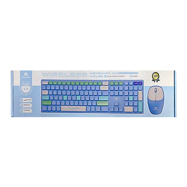 کیبورد و ماوس بی سیم MIKUSO مدل KB-C023
