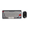 مینی کیبورد و ماوس بی سیم MIKUSO مدل KB-C027