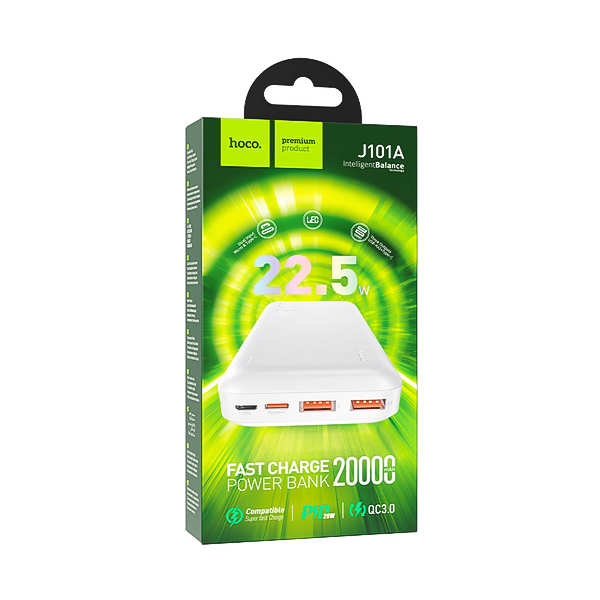 شارژر همراه 22.5W هوکو مدل J101A ظرفیت 20000mAh