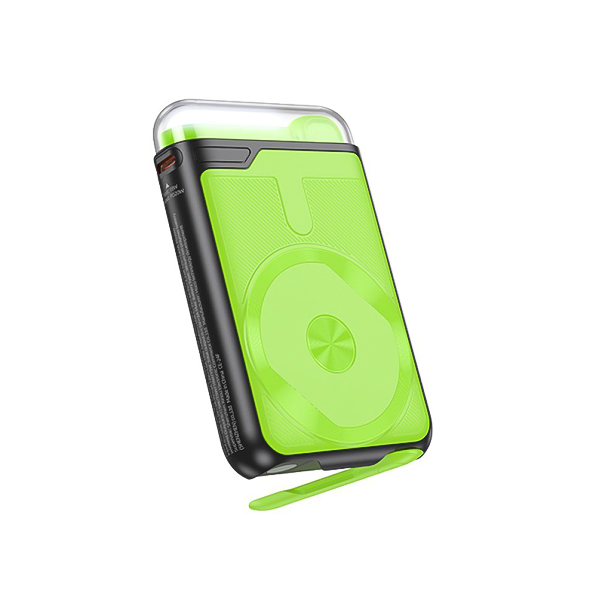 شارژر همراه مگنت وایرلس 20W+QC3.0 بروفون مدل BJ69 ظرفیت 10000mAh