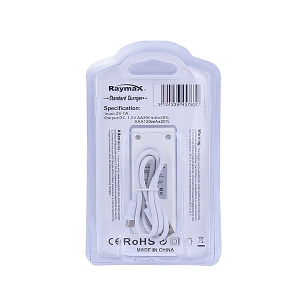 شارژر باتری دوتایی Raymax مدل C702V2