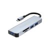 هاب کمبو تایپ سی به USB3.0/SD/TF