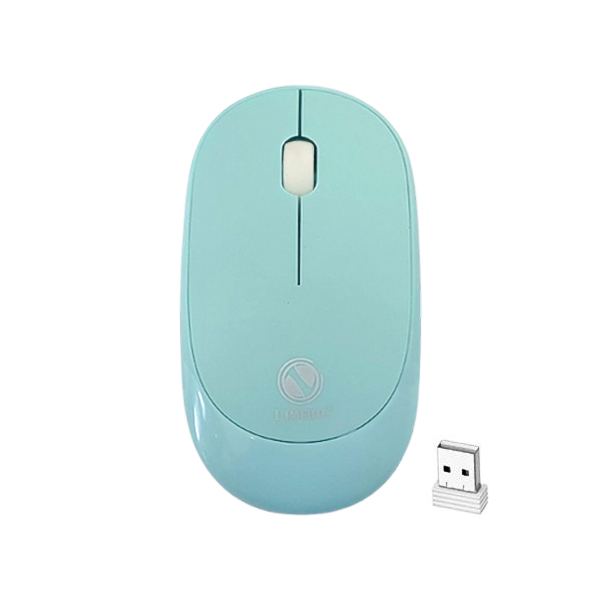 ماوس بی سیم لایماید مدل Q6 رنگ آبی