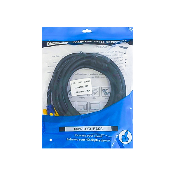 کابل 6+3 Minisky VGA طول 3 متر