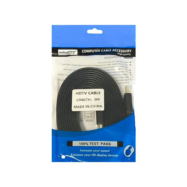 کابل HDMI فلت Minisky طول 3 متر