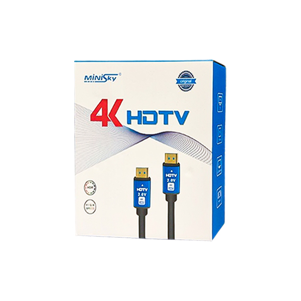کابل Minisky HDMI 4K/V2 19+1 طول 1.5 متر