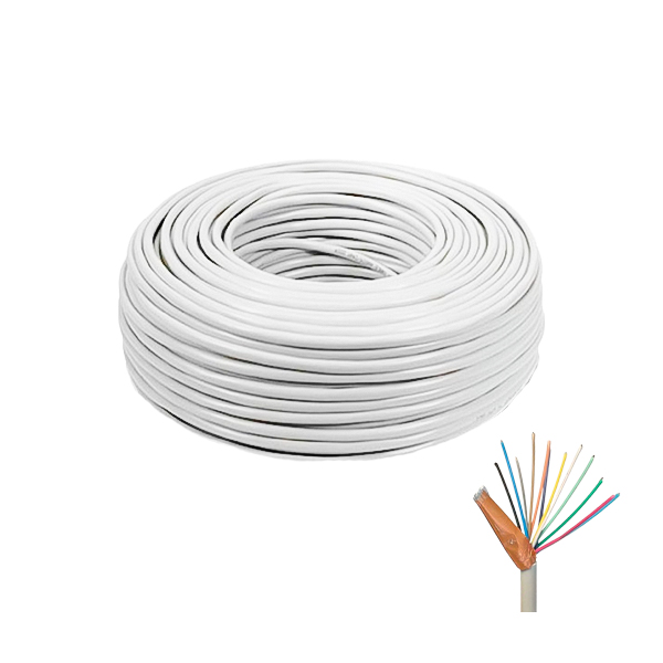 کابل دو زوج ( 0.6*2*6 ) فویل دار CCA