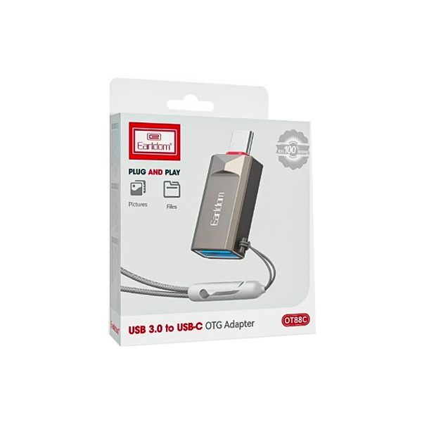 تبدیل OTG تایپ سی به Earldom USB مدل OT88C