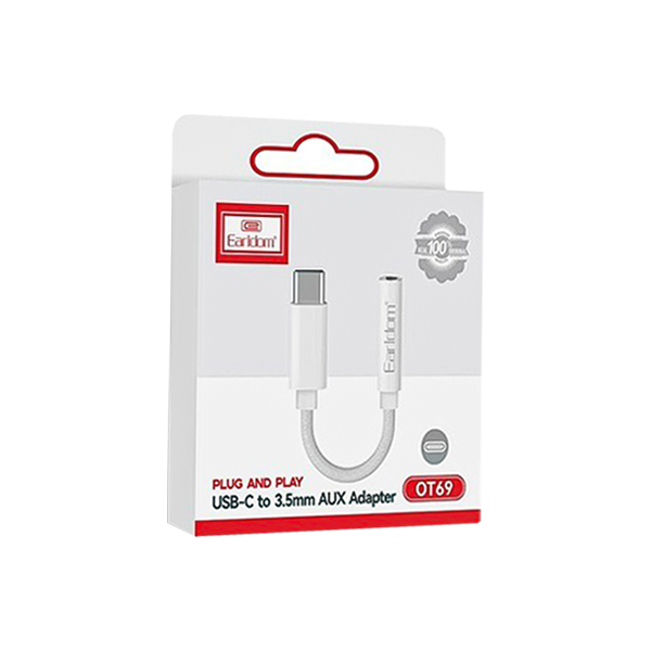 تبدیل مادگی AUX به Earldom Type-C مدل OT69