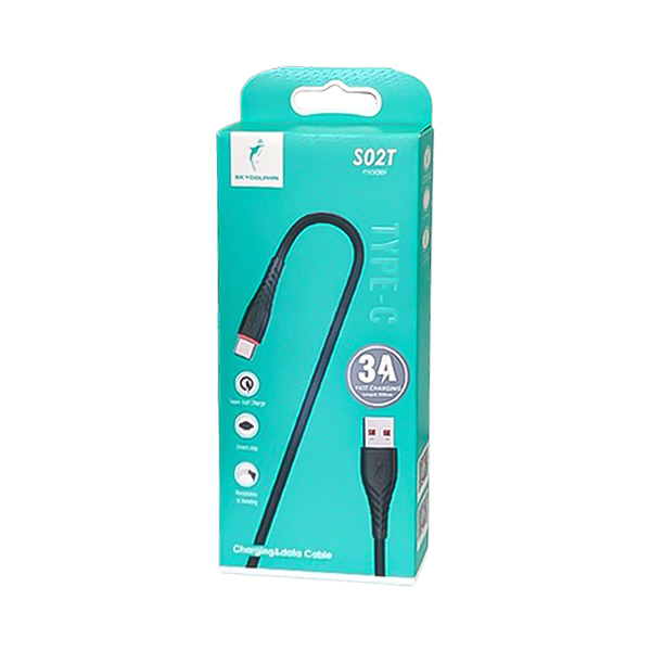 کابل تایپ سی Sky Dolphin مدل S02T طول 1 متر