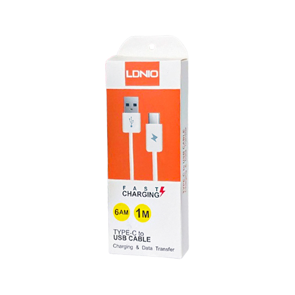 کابل تایپ سی LDNIO Fast طول 1 متر