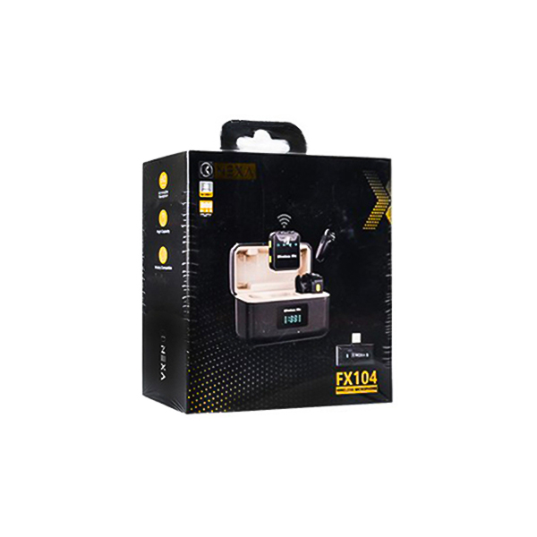 میکروفون بی سیم Dual تایپ سی Nexa مدل FX104