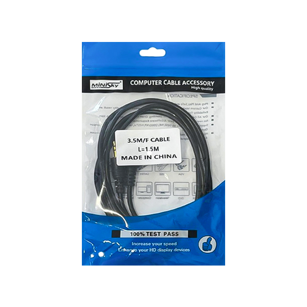 کابل افزایش طول صدا Minisky طول 1.5 متر