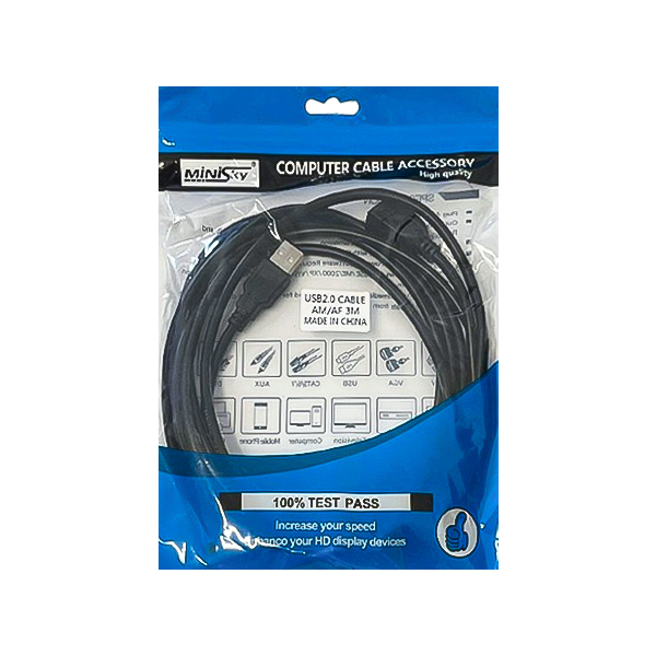 کابل افزایش طول Minisky USB طول 3 متر