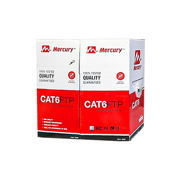 شبکه حلقه ای Mercury CAT6 FTP طول 305 متر