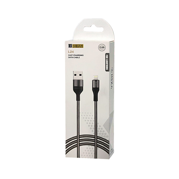 کابل USB به لایتنینگ Nexa مدل L24 طول 1 متر