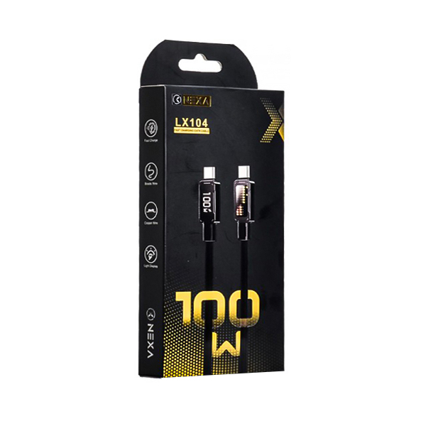 کابل دو سر تایپ سی Nexa 100W مدل LX104 طول 1.2 متر