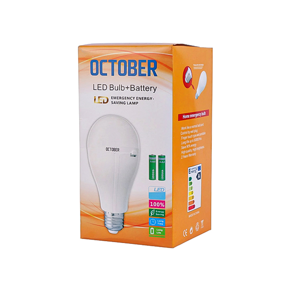 لامپ شارژی 20 وات OCTOBER