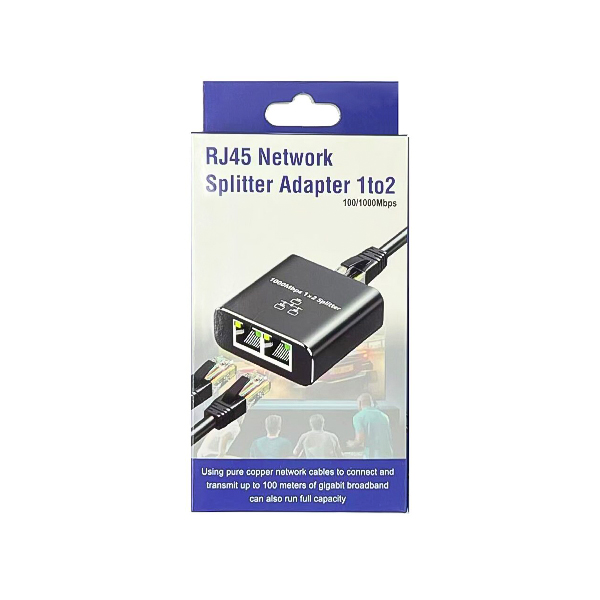 اسپلیتر شبکه 1 به 2 RJ45