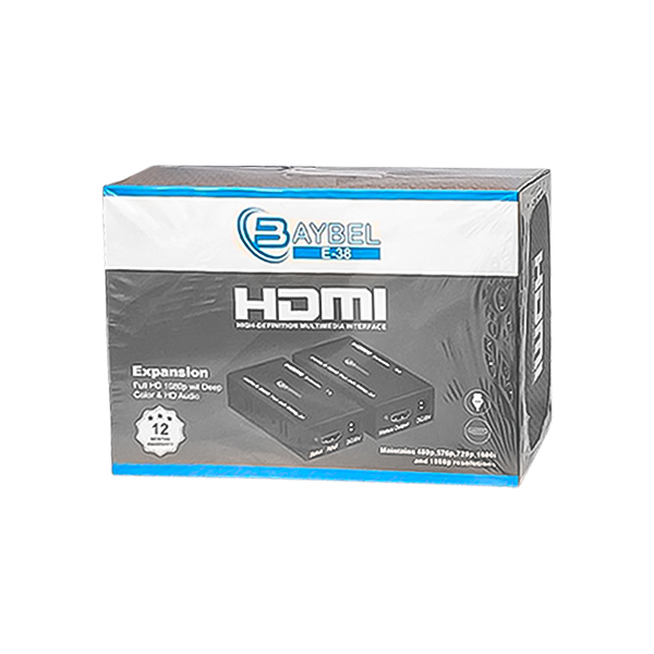 تبدیل اکستندر HDMI 60M با کابل شبکه BAYBEL مدل E-38
