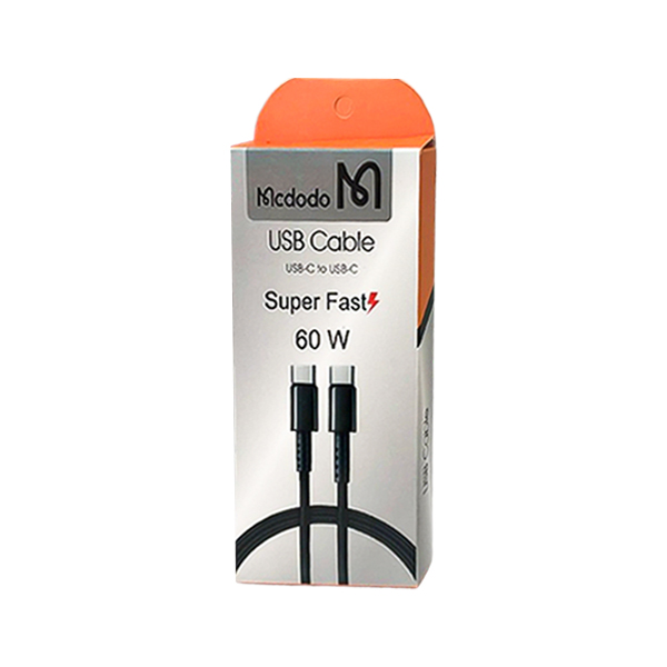 کابل دو سر تایپ سی Mcdodo 60W طول 1 متر