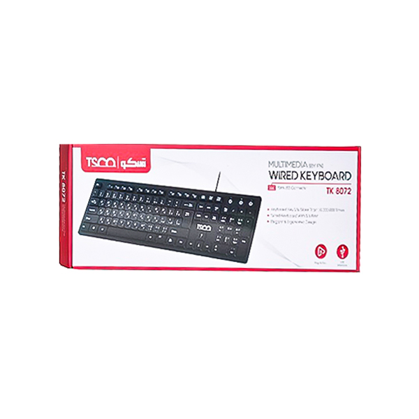 کیبورد تسکو مدل TK 8072
