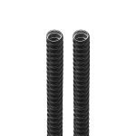 لوله پلی فلکس سایز 21 حلقه 25 متر رنگ مشکی