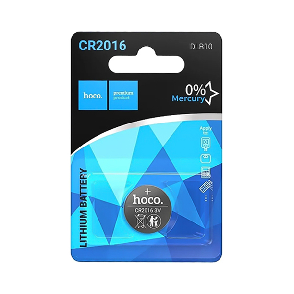 باتری سکه ای CR2016 هوکو مدل DLR10 بسته تکی