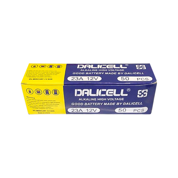 باتری ریموتی Dalicell مدل 23A بسته 5 عددی