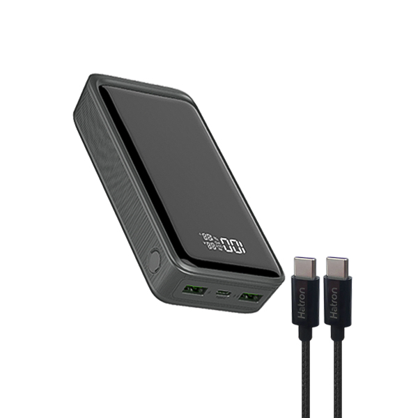 شارژر همراه 100W هترون مدل HPB2055G ظرفیت 20000mAh