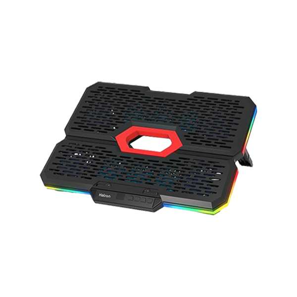 پایه خنک کننده لپ تاپ 10 فن RGB هترون مدل HCP138