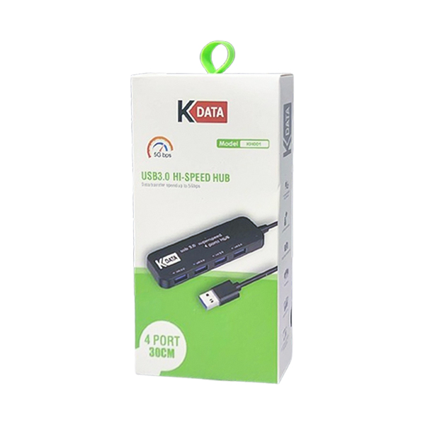 هاب 4 پورت KDATA USB3.0 مدل KH001