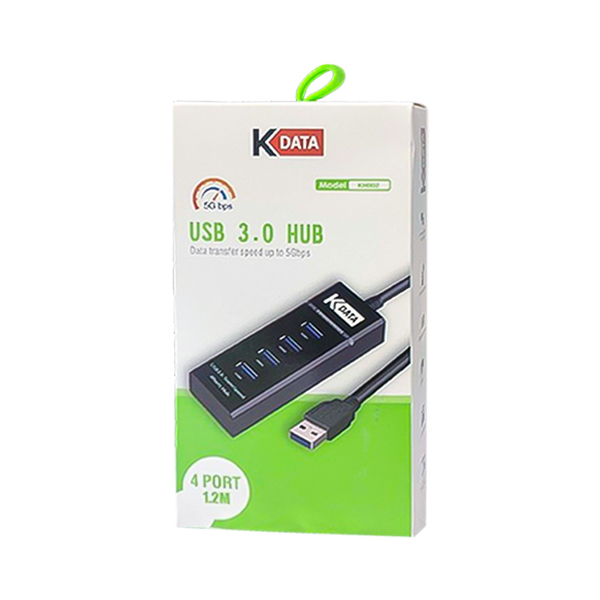 هاب 4 پورت KDATA USB3.0 مدل KH002