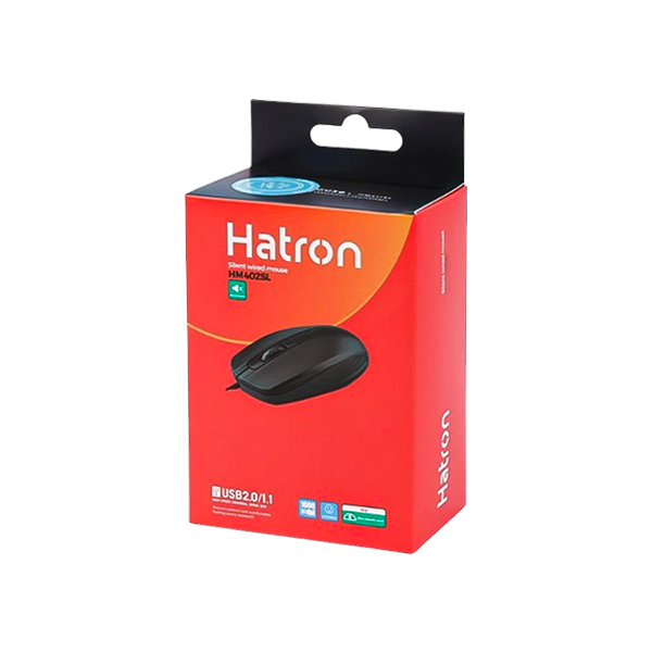 ماوس با سیم سایلنت هترون مدل HM402SL