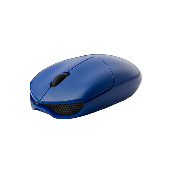 ماوس بی سیم سایلنت هترون مدل HMW398SL رنگ آبی