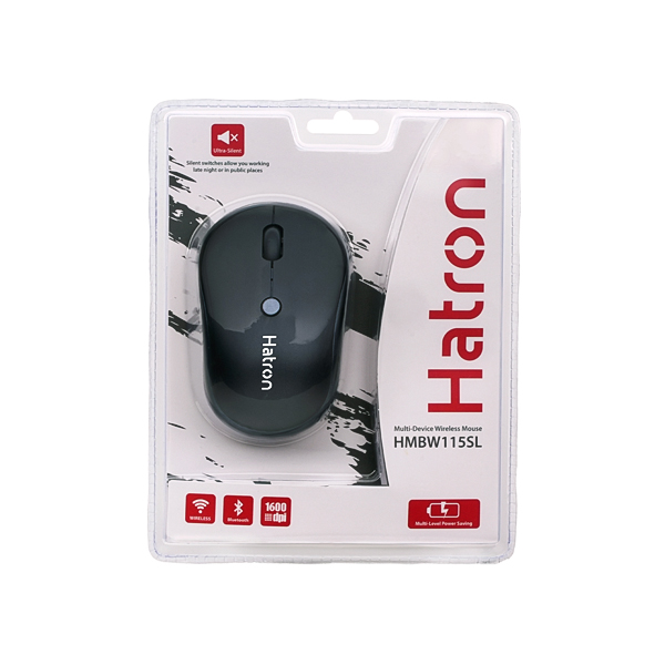 ماوس Bluetooth & wireless سایلنت هترون مدل HMBW115SL