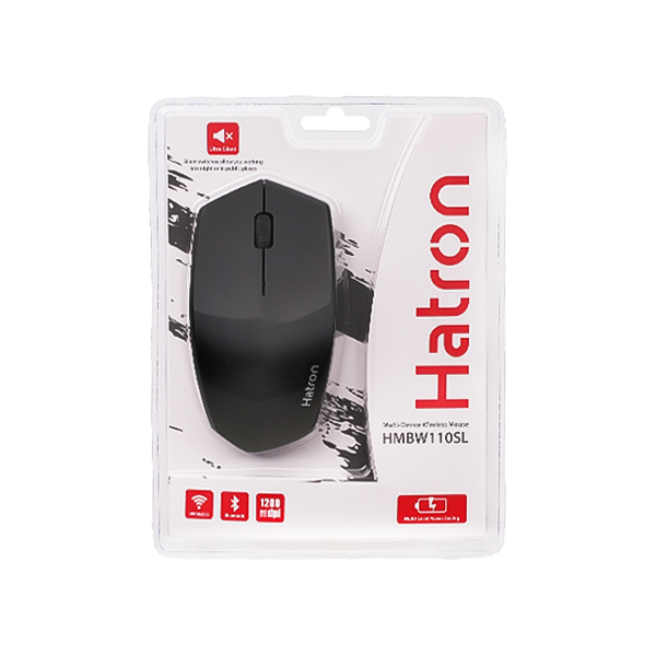 ماوس Bluetooth & wireless سایلنت هترون مدل HMBW110SL